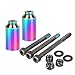 Kutrick Neo Chrome Pro Scooter Pegs Set with Axle Hardware 2.5