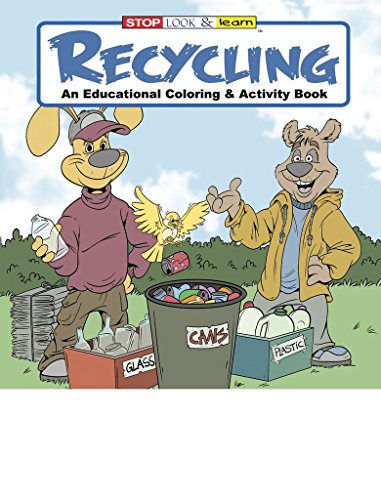 Recycling Kid's Coloring & Activity Book in Bulk (25-pack)