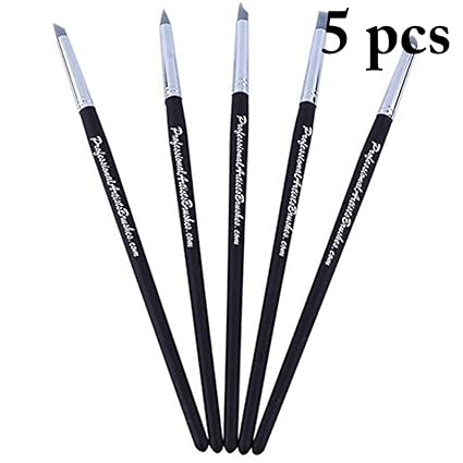 Outgeek 5PCS Color Shapers Professional Silicone Color Shaper Tools Sculpting Tools