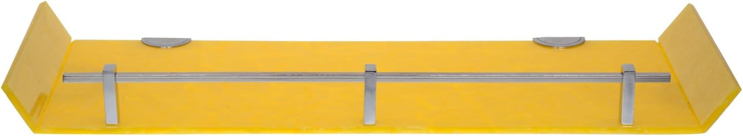 MERCEBULL Marble Wall Shelves Bathroom Corner Shelf (Ivory, Size: 18x6 Inch)