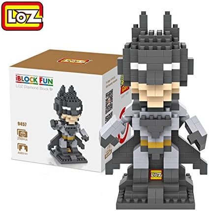 9457 MINI LOZ Diamond Blocks Assembly DIY Kids Toys iBLOCK FUN Puzzle Batman