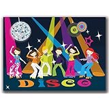 Discokugel Kinder Disco Party Dekoration Lieferung, Große Stoff 70er Jahre 80er 90er Party