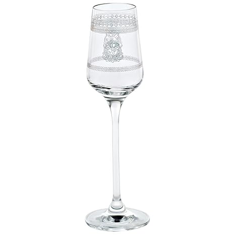 Likörglas Likörkelch Schnapsglas Grappakelch Vip 100 ml Transparent Gold Pantographie