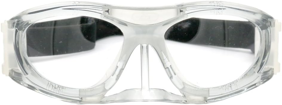Near Short Sighted Myopia Glasses for Basketball Sports Eyeglasses (-3.0 diopters, Transparent Color)