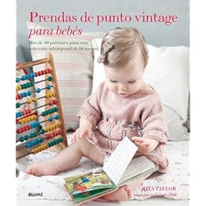 Prendas de punto vintage para bebés