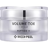 Medi-Peel Peptide 9, Volume Tox Cream, 1.76 oz (50 g), Anti-wrinkle cream, Collagen, Hyaluronic acid, Moisturizing Cream, Enhance Elasticity, Anti-aging, Volumize Skin, Korean skincare