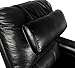 Octane Seating Octane Black Leather Recliner Neck Pillow, 1 Count (Pack of 1)