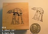 Imperial Walker line Art Rubber Stamp P54