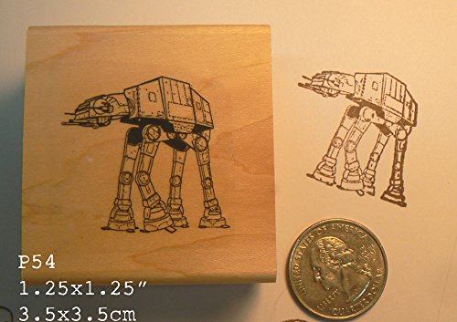 Imperial walker line art rubber stamp P54