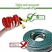 100ft Garden hose,Expandable Hose,Heavy Duty Flexible Hose Pipe with 8-Way Spry Nozzle,3/4