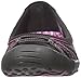 Skechers Women's Bikers Upcycle Flat,Black,8 M US