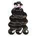 Colorful Queen Brazilian Virgin Hair Body Wave Remy Human Hair Bundles Weaves 7A Unprocessed Hair Extensions Natural Color