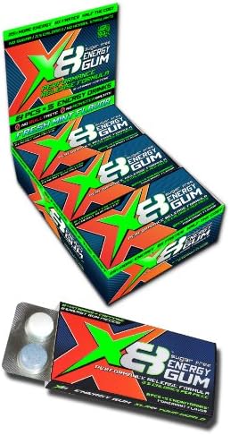 X8 Brands Energy Gum, Powermint