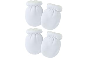Duoyeree baby mittens fleece lined infant mittens warm newborn Mittens snow gloves for baby boys and girls 0-12M