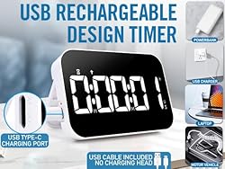 KMMKGG LED Timer（1.5" Number） with Voice