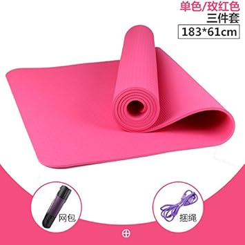 YOOMAT The Two-Color TPE Yoga Mat Starter - Alfombrilla de ...