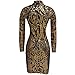 Vasysvi Women Sparkly Sequin Dresses Cocktail Dresses for Women Sexy Club Outfits for Women