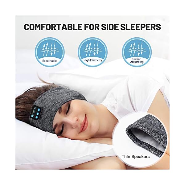 Sleep-Headphones-Wireless-Navly-V50-Sports-Headband-Headphones-with-Ultra-Thin-HD-Stereo-SpeakersPerfect-for-Sports-Side-Sleepers-Air-Travel-Meditation-and-Relaxation Sleep Headphones Bluetooth Headband Personalised Tech Gifts with Built-in HD Stereo Speakers,Perfect for Sports, Side…