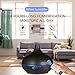 Remote Control Essential Oil Diffuser Ultrsonic Cool Mist Aroma Oil Diffuser Humidifier ,Wood Grain Diffuser for Essential Oils Aromatherapy Large Capacity (500ml Black Remote Control)