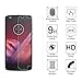 For Moto Z2 Force Tempered Glass Screen Protector, Lushim [2Pack] [Anti-scratches] [9H Hardness] [Crystal Clear] [Bubble Free] Screen Protector For Motorola Moto Z Force Edition 2nd Gen