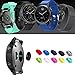 QIBOX Compatible Garmin Vivoactive 3 / Instinct Charger & Charger Port Protector, 2-Pack USB Charging Cable Silicone Dust Plugs Compatible Garmin Fenix 5 5S 5X / Forerunner 935 / Approach S60