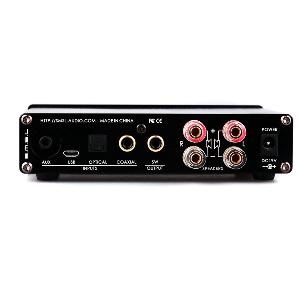 SMSL Q5 Pro HiFi Integrated Mini Digital Stereo Audio 45WPC Pure