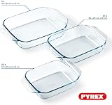 Pyrex 8023510 Set of 3 Borosilicate Glass Oven Plates France view 5