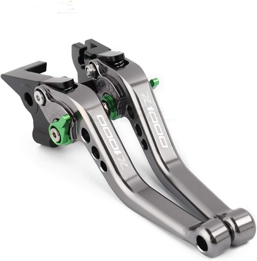 YHUISEN LOGO Z1000 Accessories Handlebar Short CNC Adjustable Clutch Brake Levers For KAWASAKI Z1000 Z 1000 2017 2018 2019