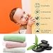 Baby Washcloths Bamboo Bath Towels Organic Reusable Baby Wipes - Hypoallergenic Ultra Soft and Absorbent Face Towel For Sensitive Skin Baby Registry As Shower Gift 12 Pack Baby Wash Cloth 10x10 Inches