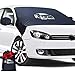 Car Windshield Cover - Frost, Ice, Snow, Water, Scratch, and Heat Resistant. Fits Most Cars, Trucks, SUV’s. All-Weather Protection for Your Windshield with Magnetic Cling. Mirror Covers Included