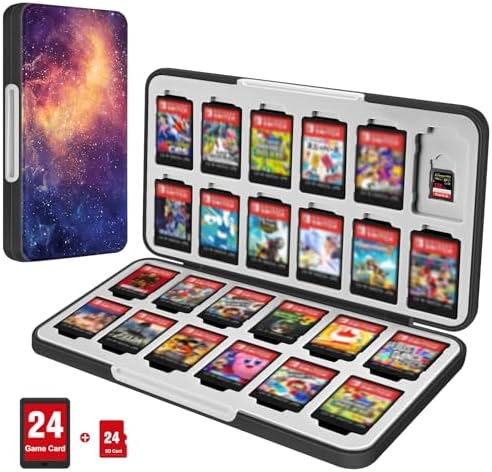 CaseBot Game Card Case for Nintendo Switch Games, [Shockproof