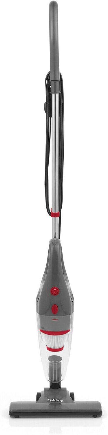 Beldray 2 in 1 Upright Vacuum Cleaner, Corded Handheld Vacuum Cleaner, Lightweight, Bagless, with 1L Dust Tank, HEPA Filter - Image 4