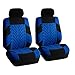 FH GROUP FH-FB071115-SEAT Travel Master Seat Covers Airbag Ready & Rear Split Blue/Black