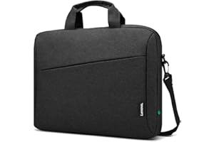 Lenovo Laptop Carrying Case T210, 15.6-Inch Laptop and Tablet, Sleek Design, Durable and Water-Repellent Fabric, Business or School, GX41L83769 Casual Toploader - Eco Black
