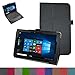 Nextbook Flexx 9 Case,Mama Mouth PU Leather Folio 2-folding Stand Cover for 8.9