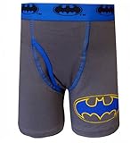 DC Comics Batman Gray Logo Boxer Briefs for Little Boys