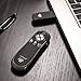 Satechi SP600 Smart-Pointer 2.4Ghz RF Wireless Presenter with Mouse Function and Laser Pointer, Black (SP600RB)