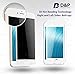 D&P Privacy Screen Protector 3D Curve for iPhone 7 Plus, Anti-Spy Tempered Glass Full Screen Protector Case Friendly, Dry Film Screen Protector Front and Back Anti-Glare Anti-Scratch [White]