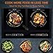 COSTWAY 1800W Double Induction Cooktop, Portable Electric Dual Hot Plate, Countertop Burner w/Digital Display, 8 Temperature and Power Levels, Kids Safety Lock, Black