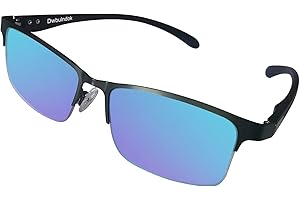 Dwbulndok Color Blindness Glasses Red-green Blind Sunglasses Color Correction ZD-306 Used for Indoor and Outdoor Color Vision Abnormalities