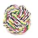 MIWIND– Puppy Dog Pet Cotton Rope Chew Teeth Cleanning Toys for Medium to Large Dogs -The Biggest Ball