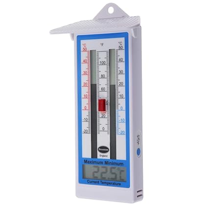 Brannan Max Min Thermometer – Indoor Outdoor Garten Gewächshaus mauer