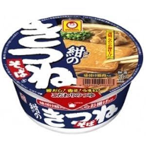 マルちゃん紺のきつねそば(東)89g×12個