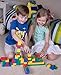 Strictly Briks Toy Large Building Blocks for Kids and Toddlers - Big Bricks Set for Ages 3 and Up - Compatible with All Major Brands - Blue, Green, Red, and Yellow Building Toys 84 Pieces