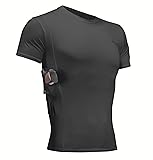 Holster Shirt Men Concealed Carry Compression CCW