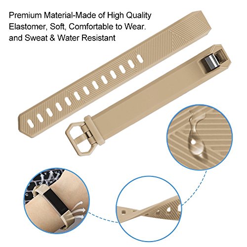 image for iGK Replacement Bands Compatible for Fitbit Alta and Fitbit Alta HR, N