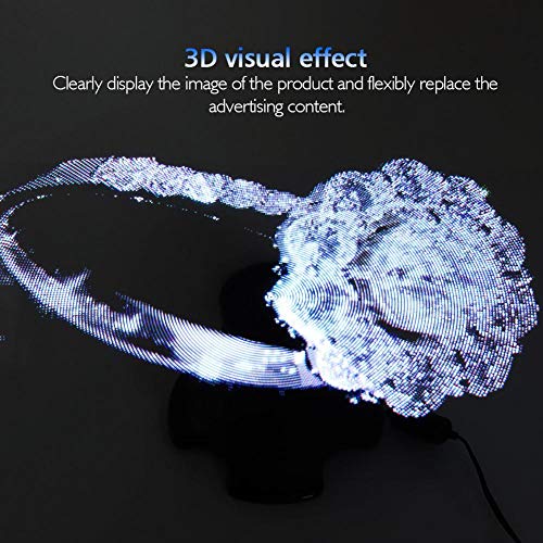 image for Mugast 3D Hologram Advertising Fan Projector with 8GB TF Card, 3D Visu