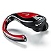 Guoer Bluetooth 4.1 Headset Noise Cancellation Earphone with Extra Extension Ear Piece for iPhone Android Smartphones and Bluetooth-enabled Devices for Driving Exercise Jogging Running(Red/Black)