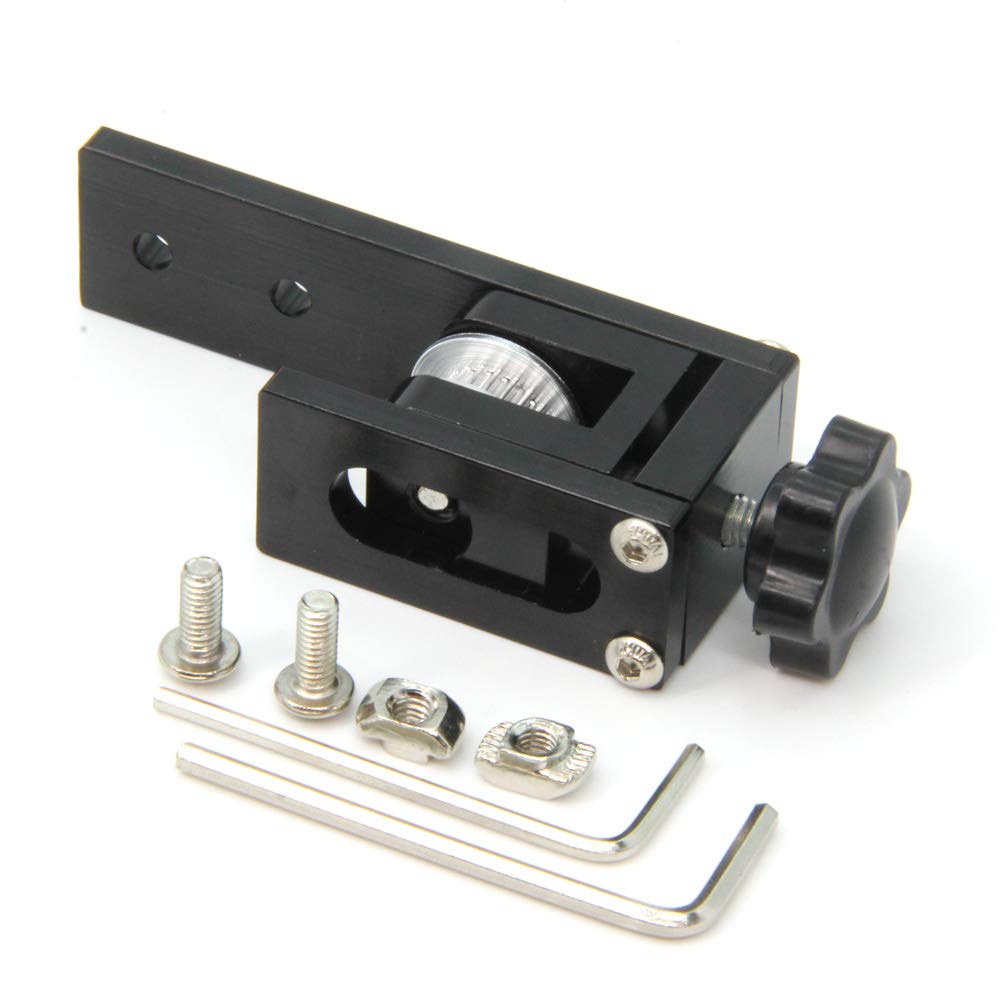 Zeberoxyz Upgrade 2020 Profile X-axis Synchronous Belt Stretch Straighten Tensioner for Ender-3/Ender3 Pro/Ender3 V2/CR-10/ CR-10 V2/ CR-10 V3/CR-20 Pro 3D Printer Parts (2020)