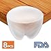 Gimars Upgrade Sticky Adhesive FDA 100% Silicone Corner Protectors | XL 1.57